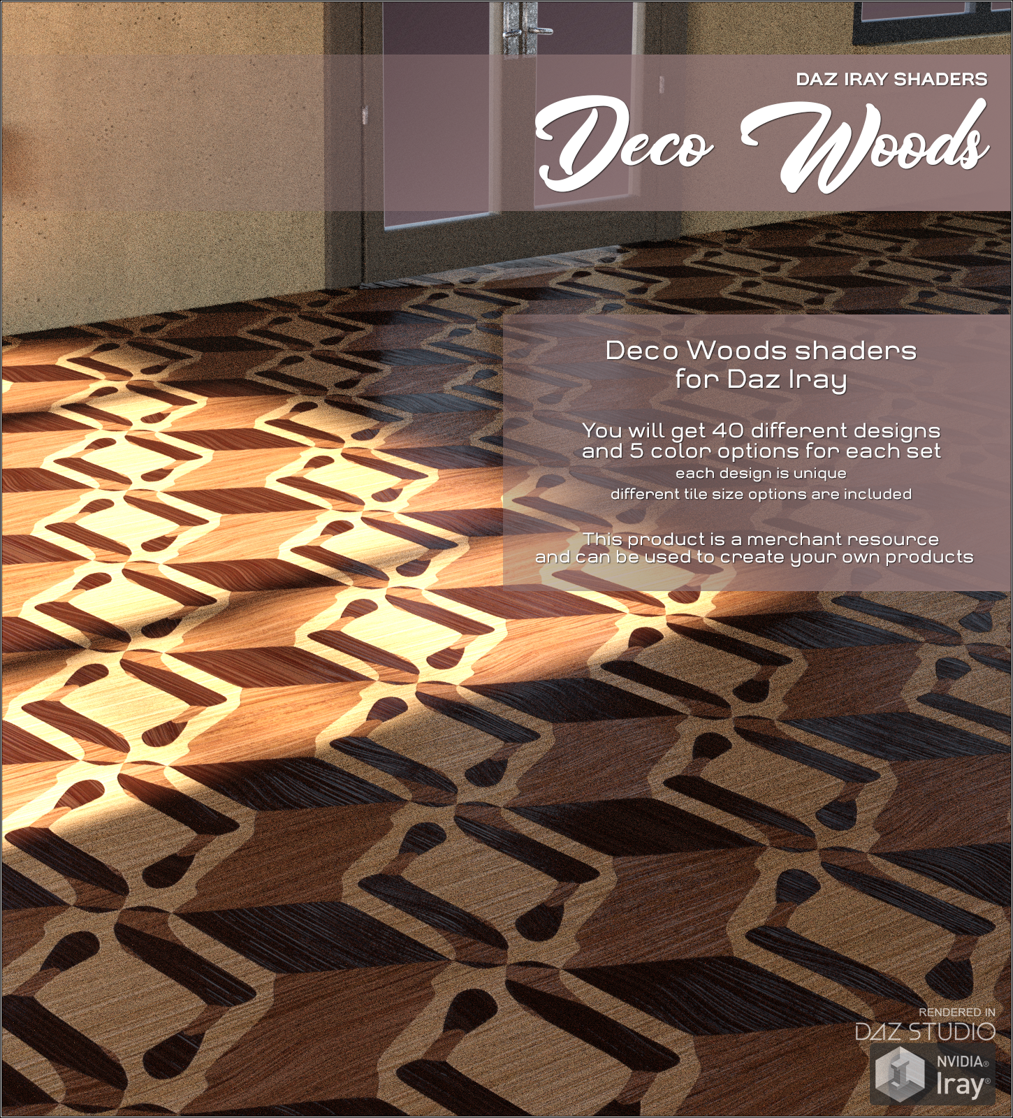 Daz Iray - Deco Wood by N/A