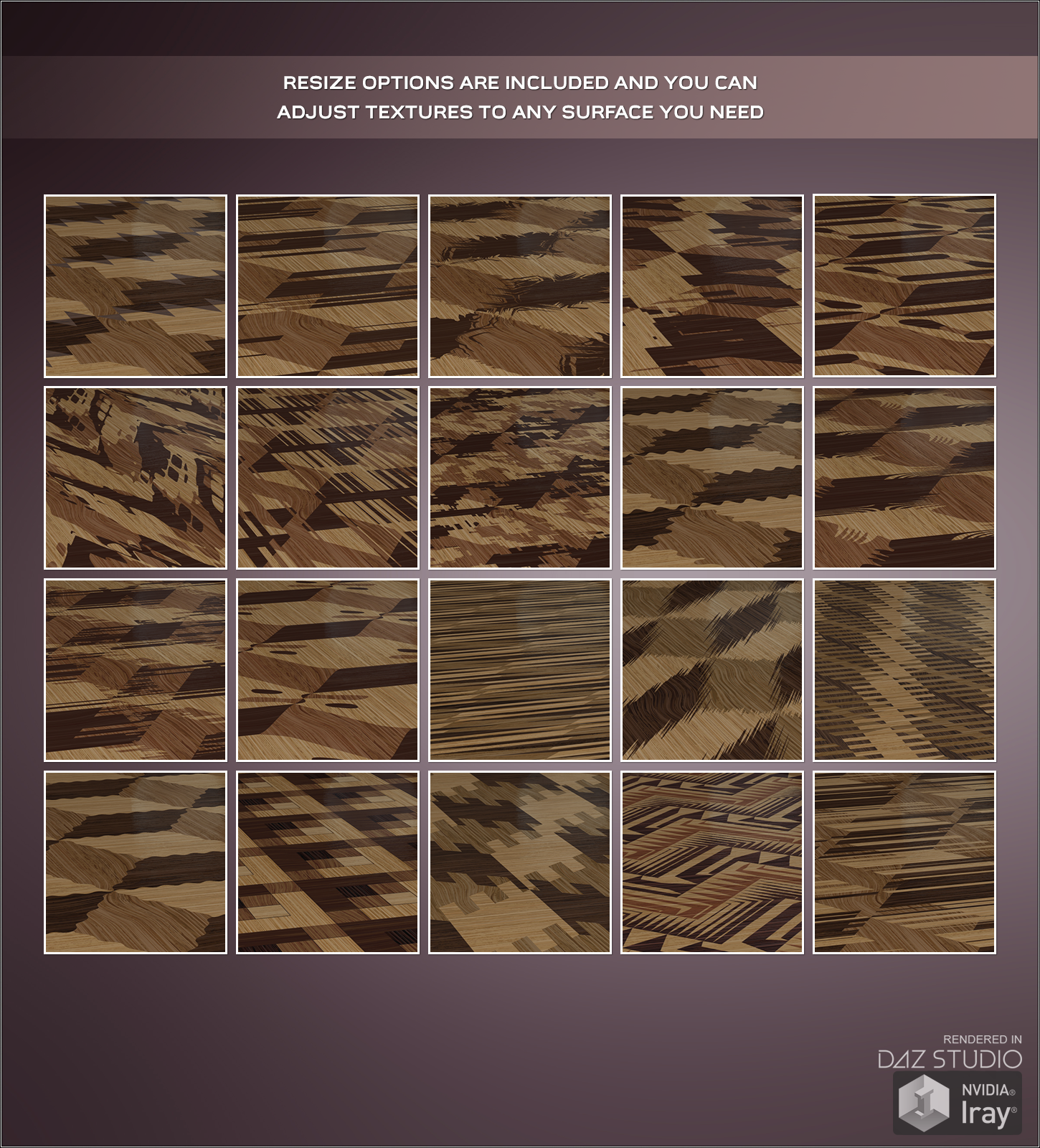 Daz Iray - Deco Wood by N/A
