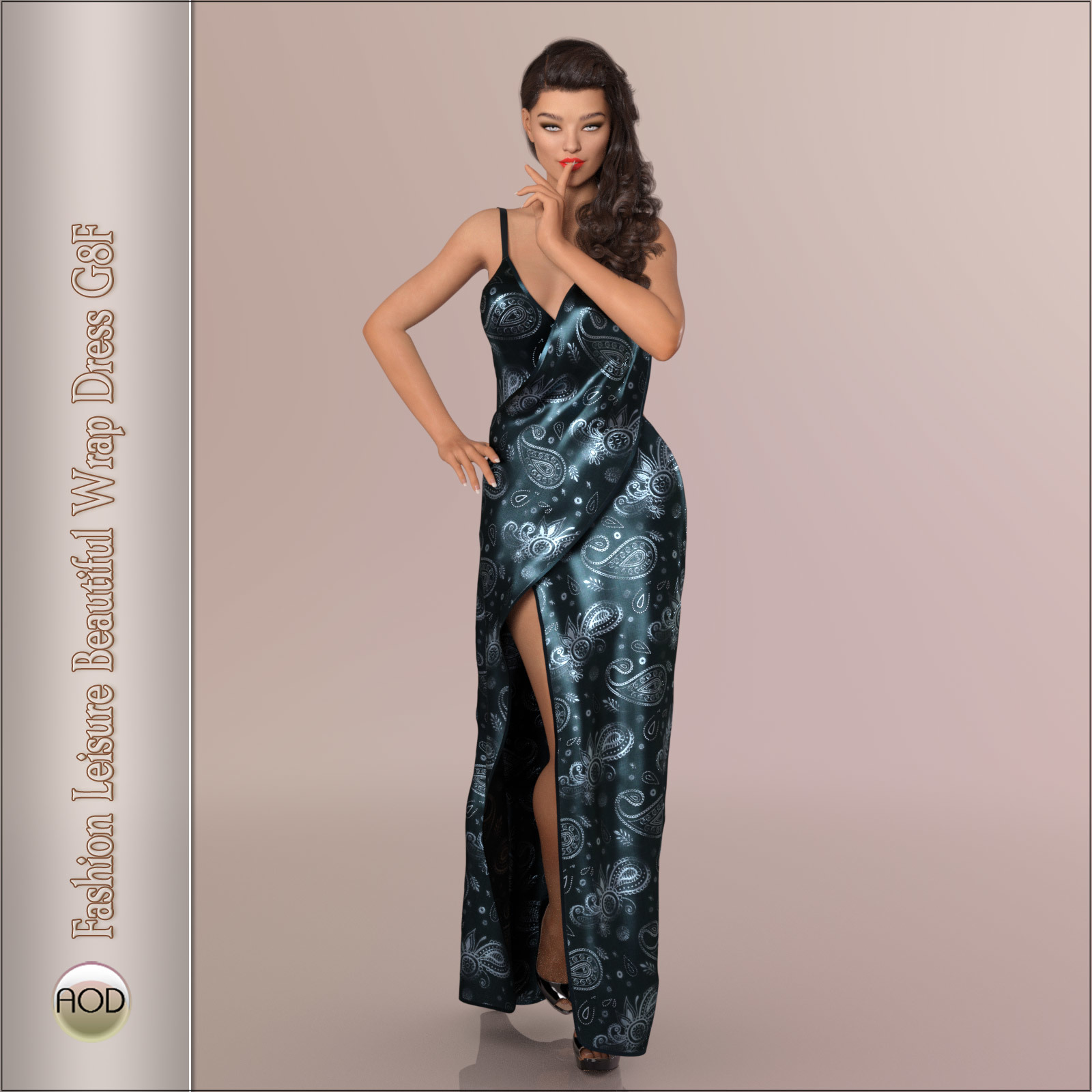 Fashion Leisure Beautiful Wrap Dress G8F by N/A