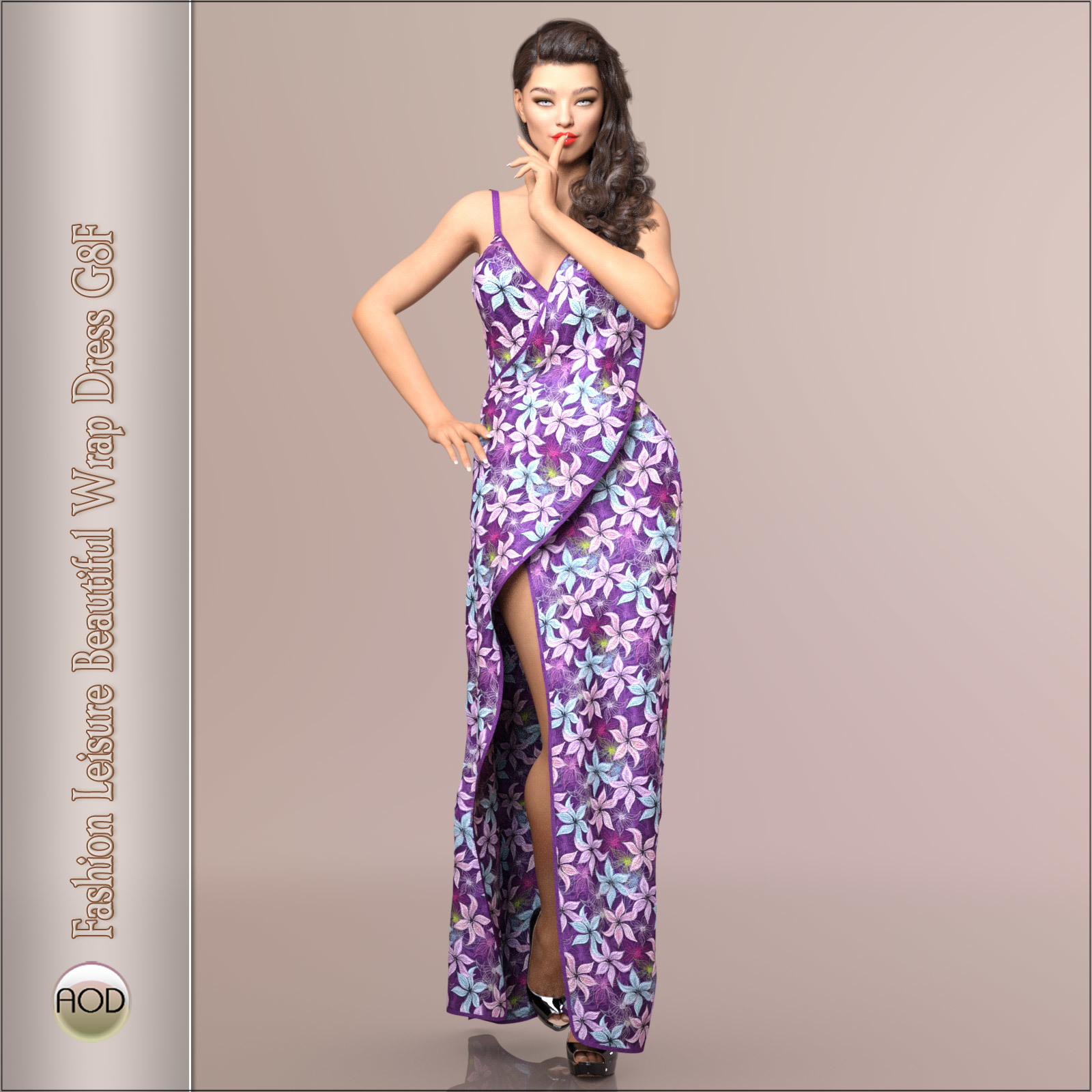 Fashion Leisure Beautiful Wrap Dress G8F by N/A