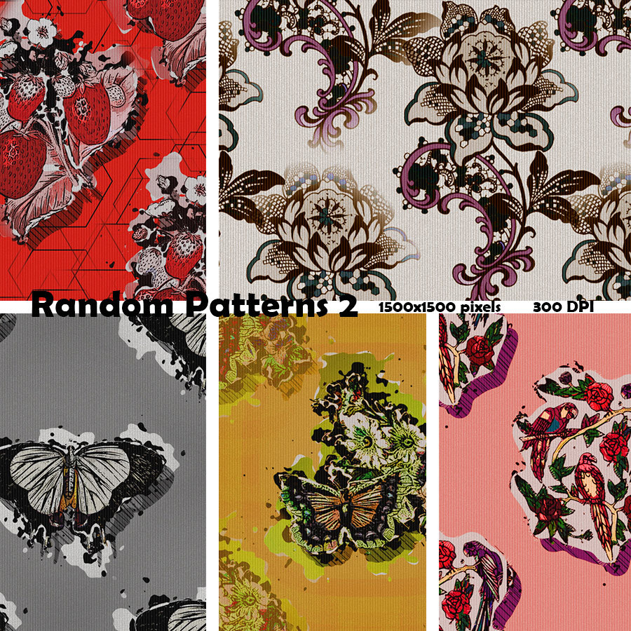 Seamless Random Patterns 2 by N/A