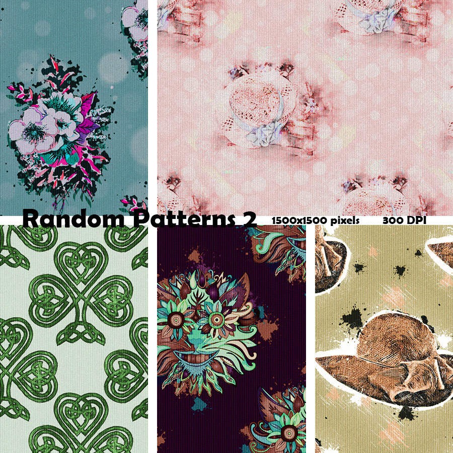 Seamless Random Patterns 2 by N/A