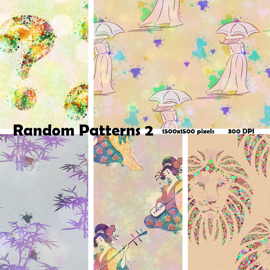 Seamless Random Patterns 2 by N/A