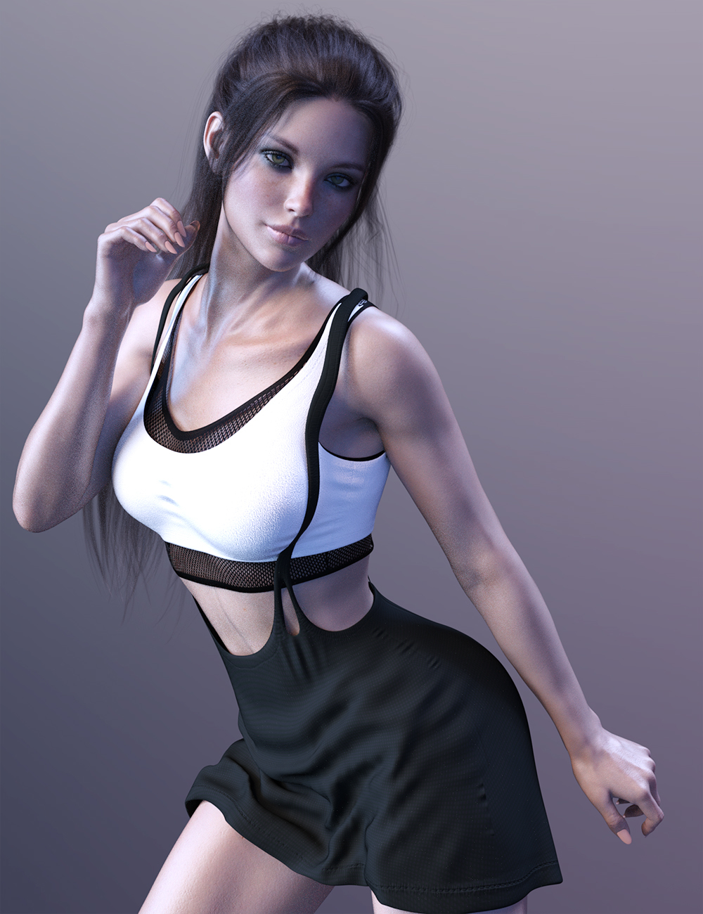 dForce X-Fashion Breathtaking Skirt for Genesis 8 Female(s) by N/A