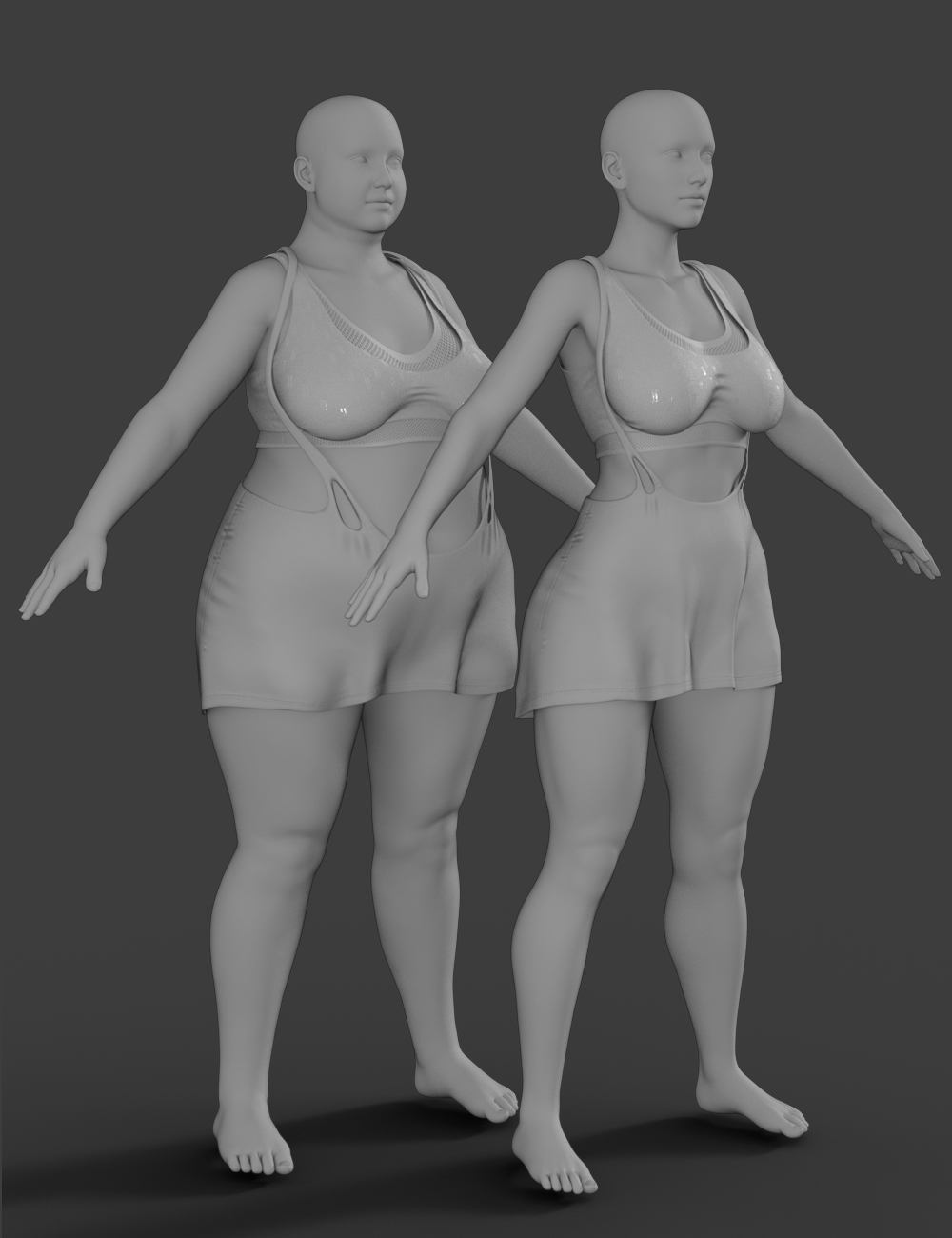 dForce X-Fashion Breathtaking Skirt for Genesis 8 Female(s) by N/A