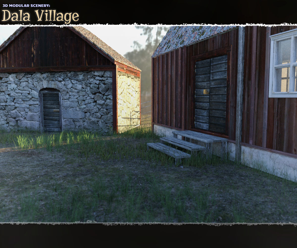 3D Modular Scenery: Dala Village by N/A