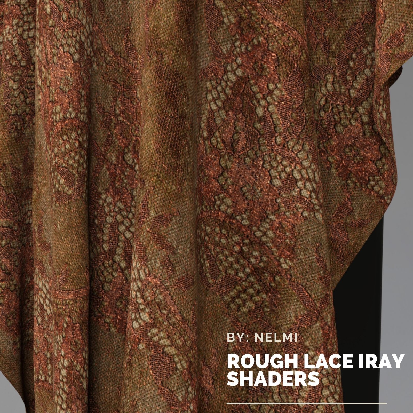 Rough Lace Fabric Iray Shaders by N/A