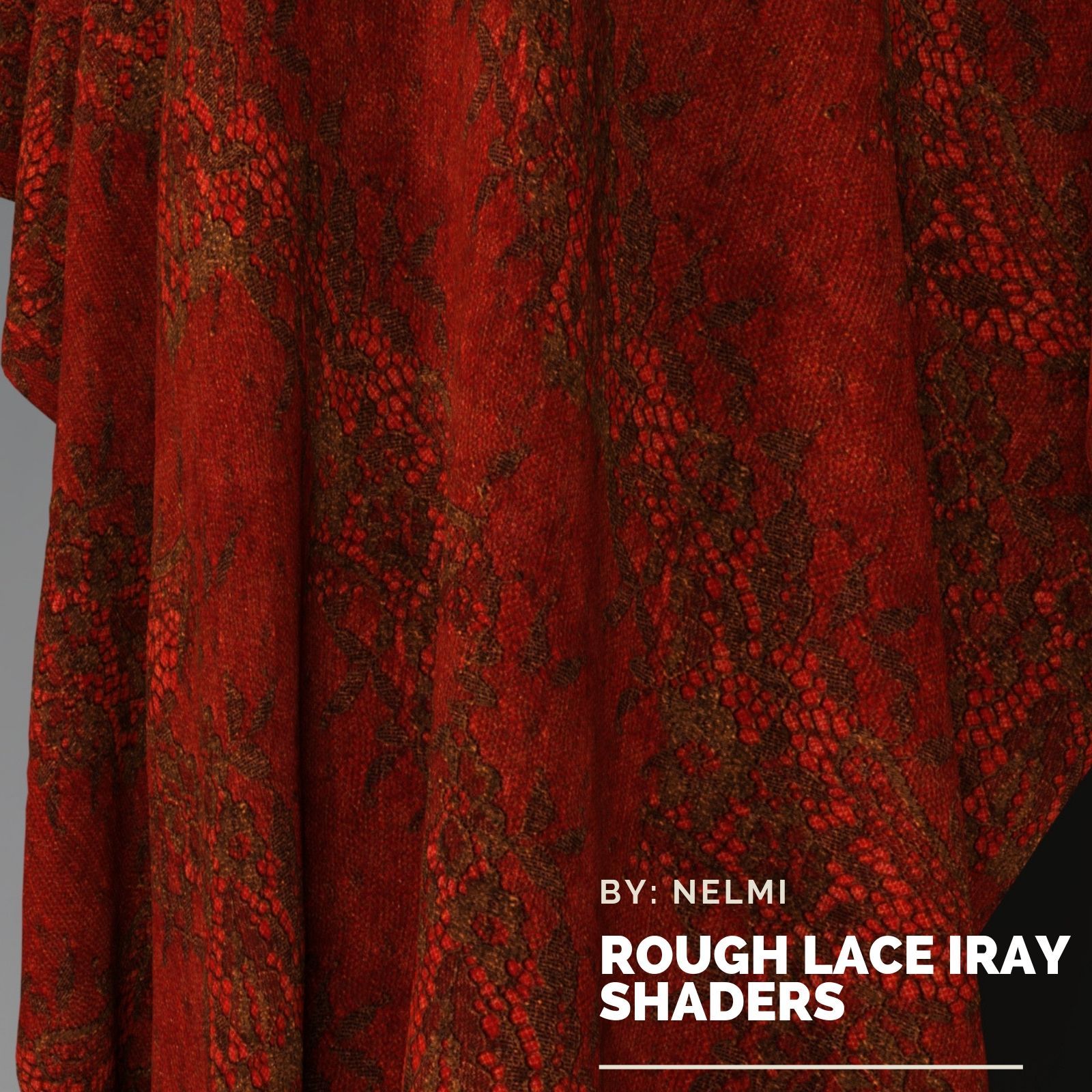 Rough Lace Fabric Iray Shaders by N/A