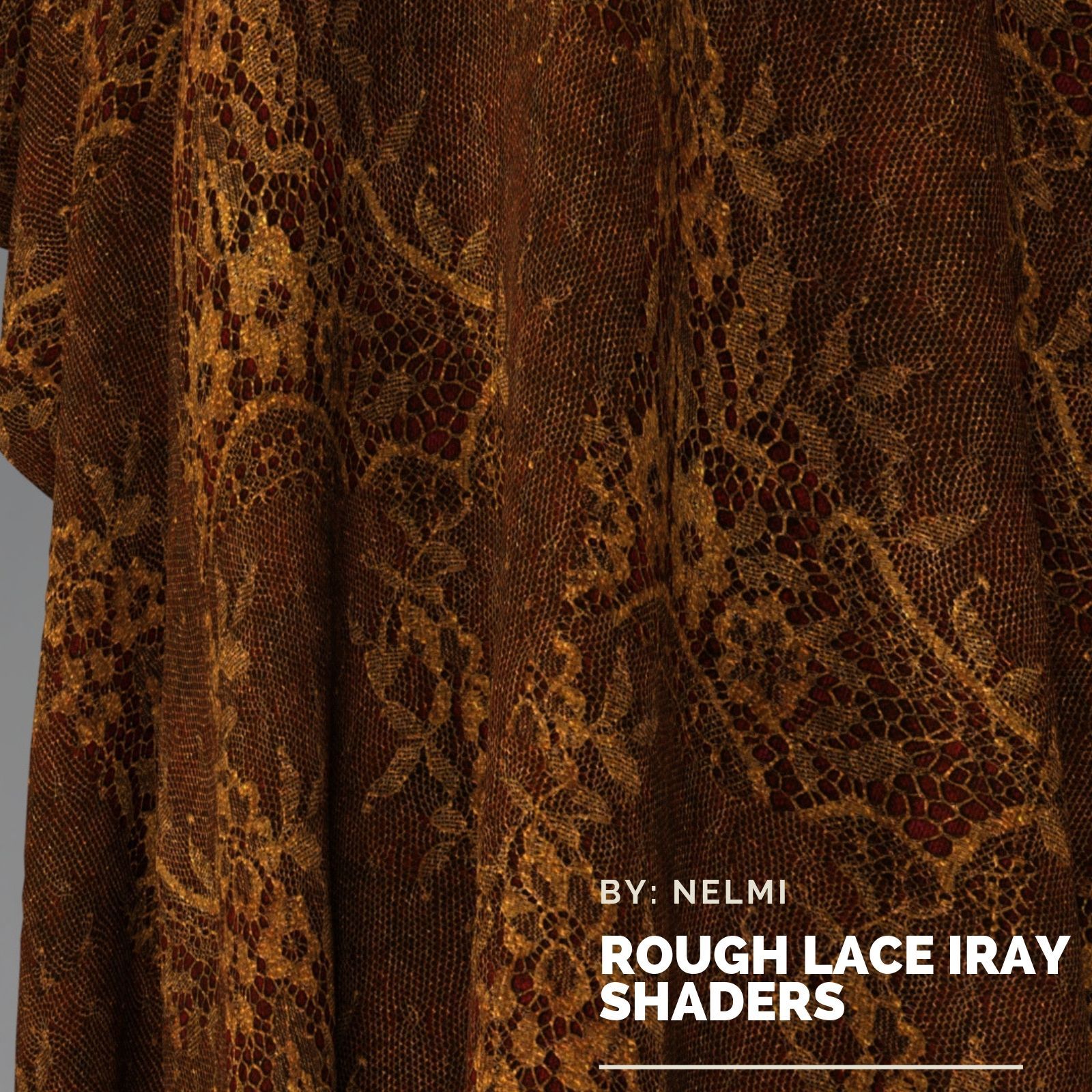 Rough Lace Fabric Iray Shaders by N/A