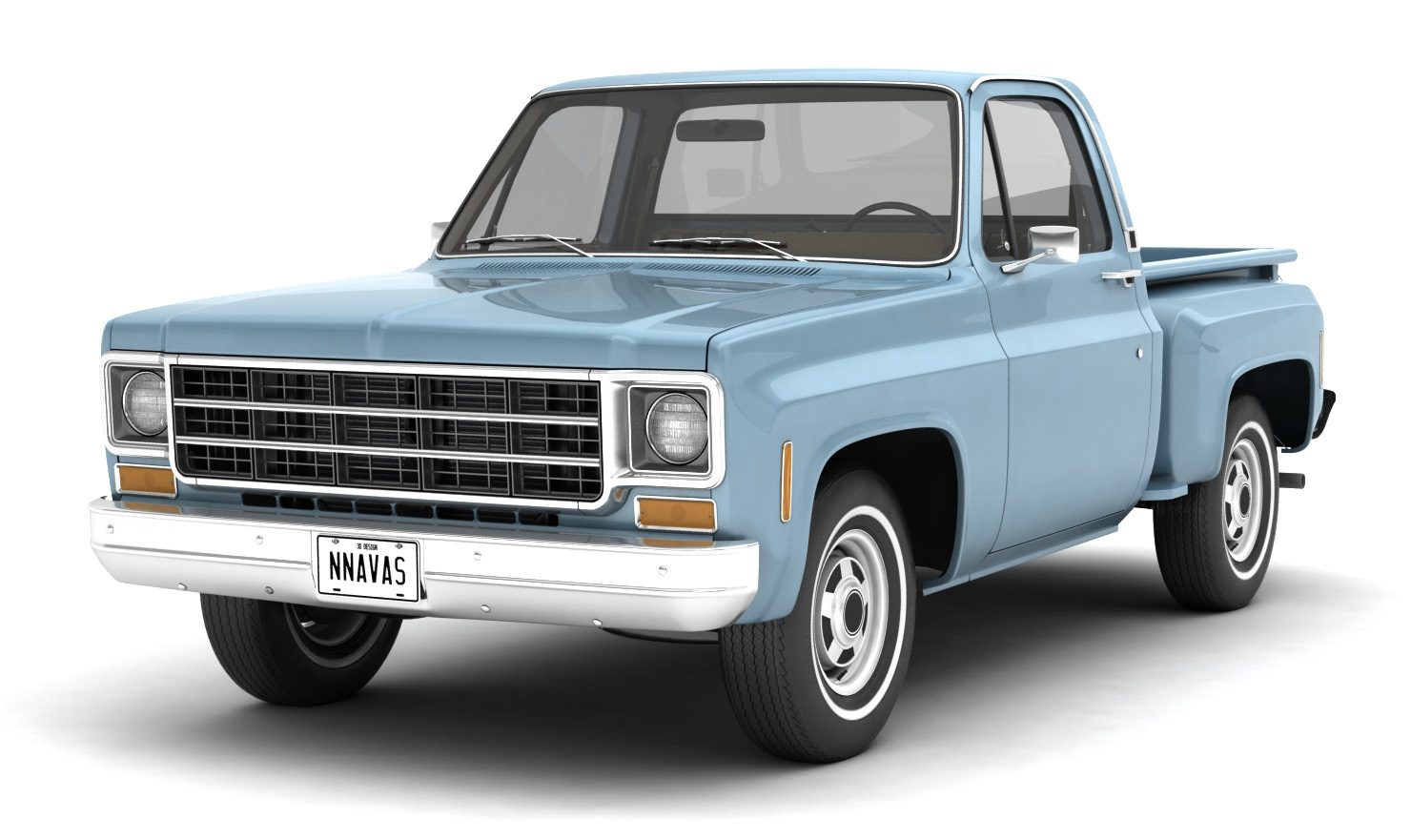 GENERIC STEP SIDE PICKUP TRUCK 10 - Extended License by N/A