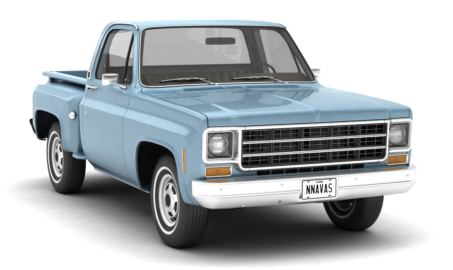 GENERIC STEP SIDE PICKUP TRUCK 10 - Extended License by N/A