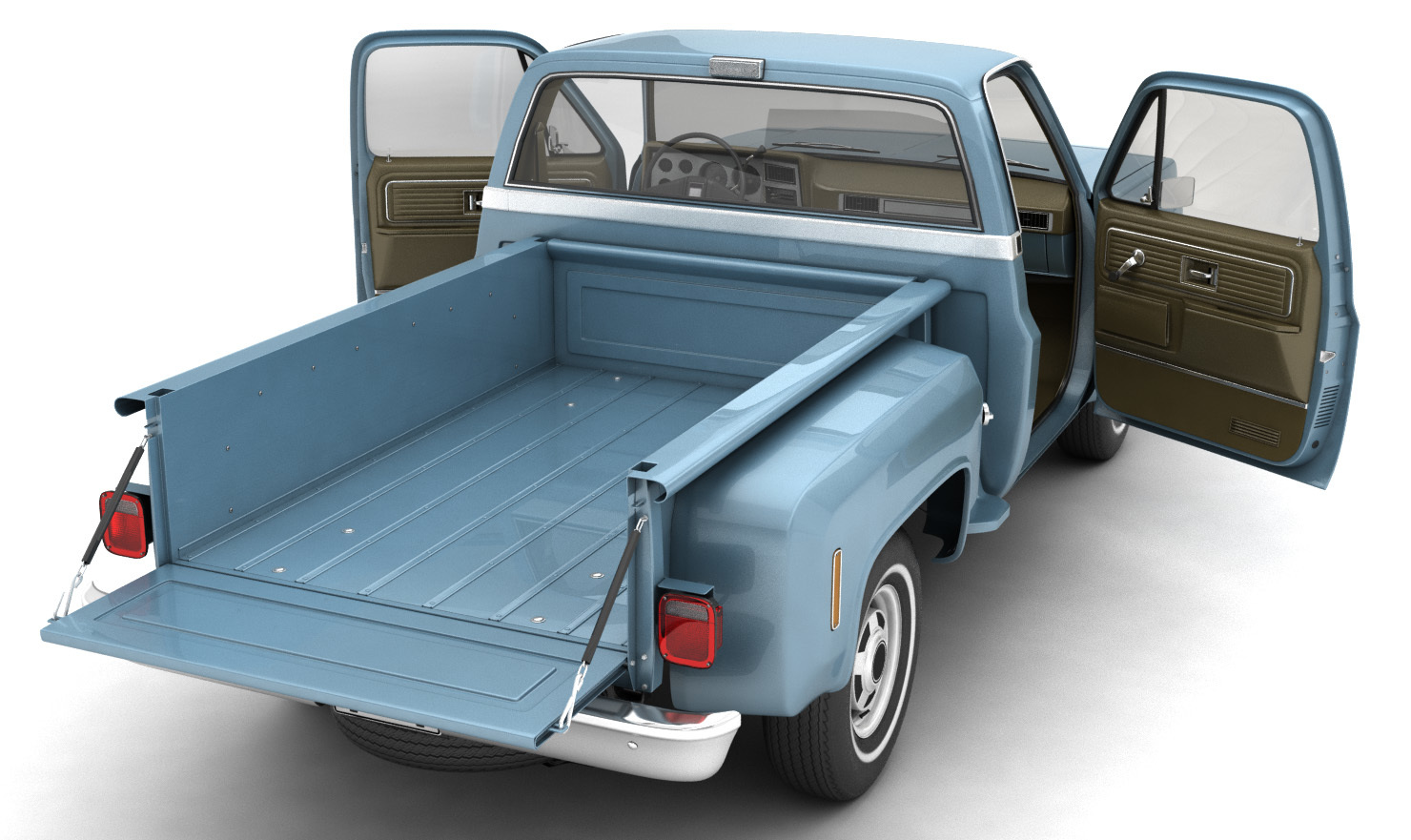 GENERIC STEP SIDE PICKUP TRUCK 10 - Extended License by N/A