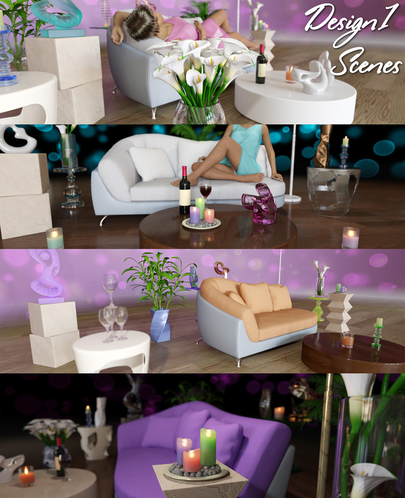 Design 1 Props and Poses by N/A