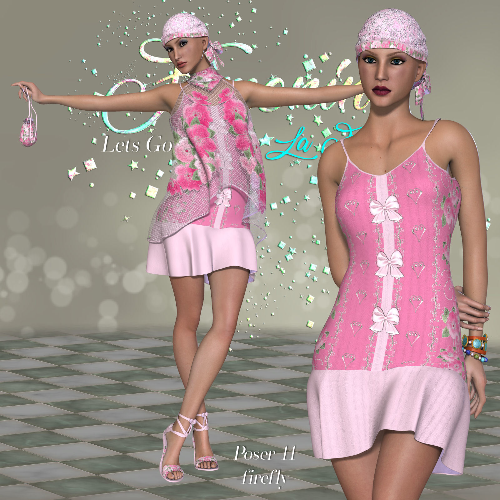 DA-Femenin for  Lets Go Boho for La Femme by N/A