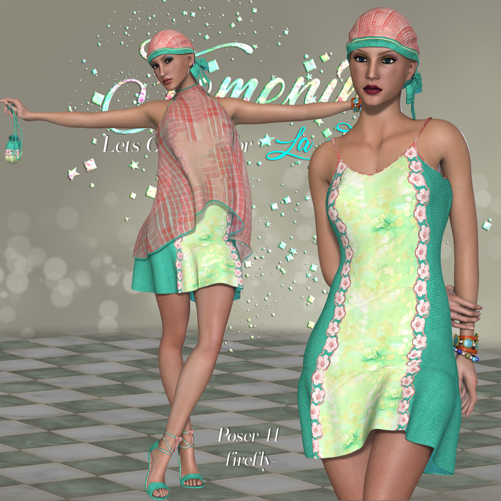 DA-Femenin for  Lets Go Boho for La Femme by N/A