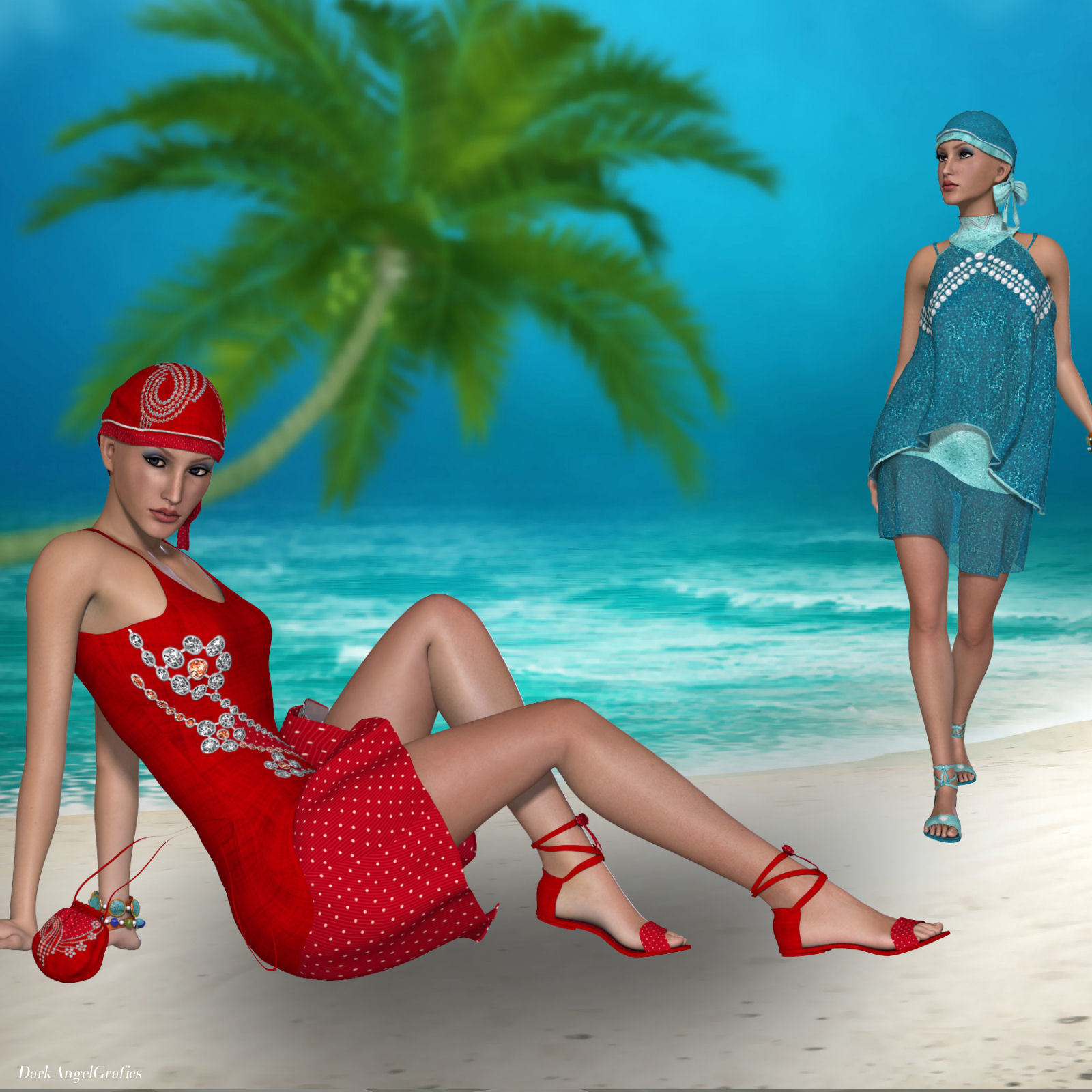 DA-Femenin for  Lets Go Boho for La Femme by N/A