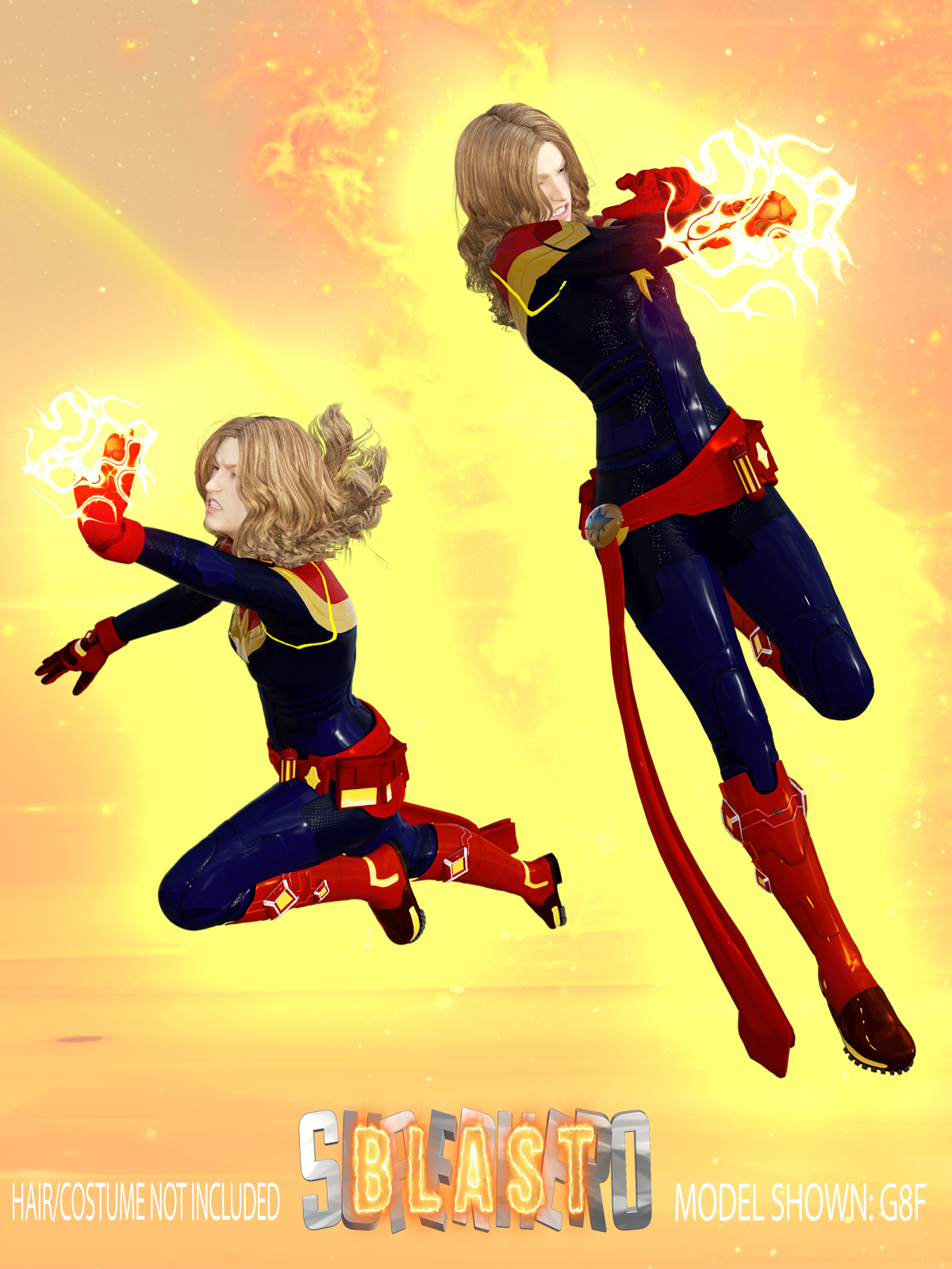 SuperHero Blast for G8F Volume 1 by N/A