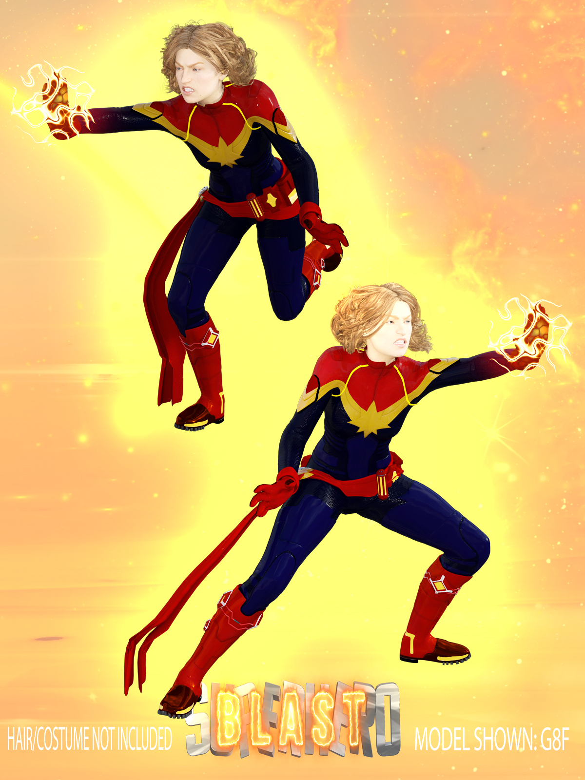 SuperHero Blast for G8F Volume 1 by N/A