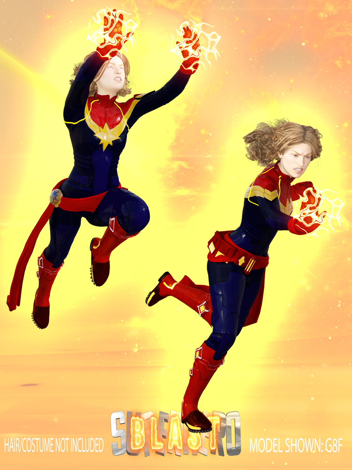 SuperHero Blast for G8F Volume 1 by N/A