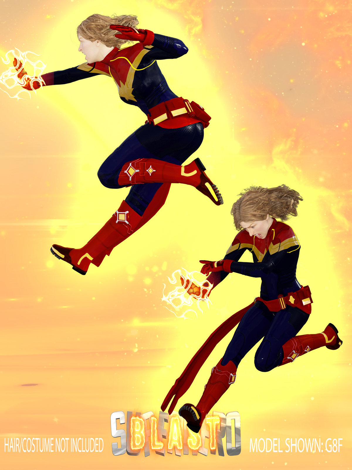 SuperHero Blast for G8F Volume 1 by N/A