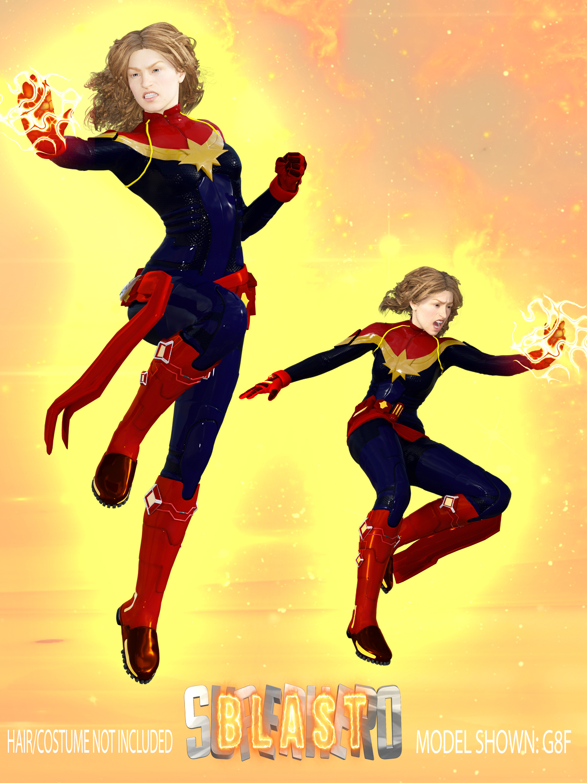 SuperHero Blast for G8F Volume 1 by N/A