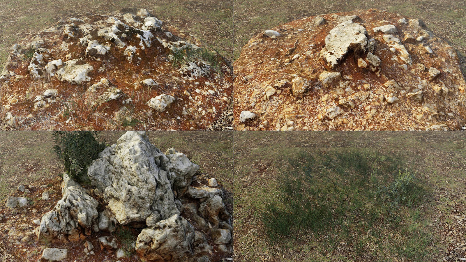 3D Scenery: Kokkinos Red Rocks by N/A