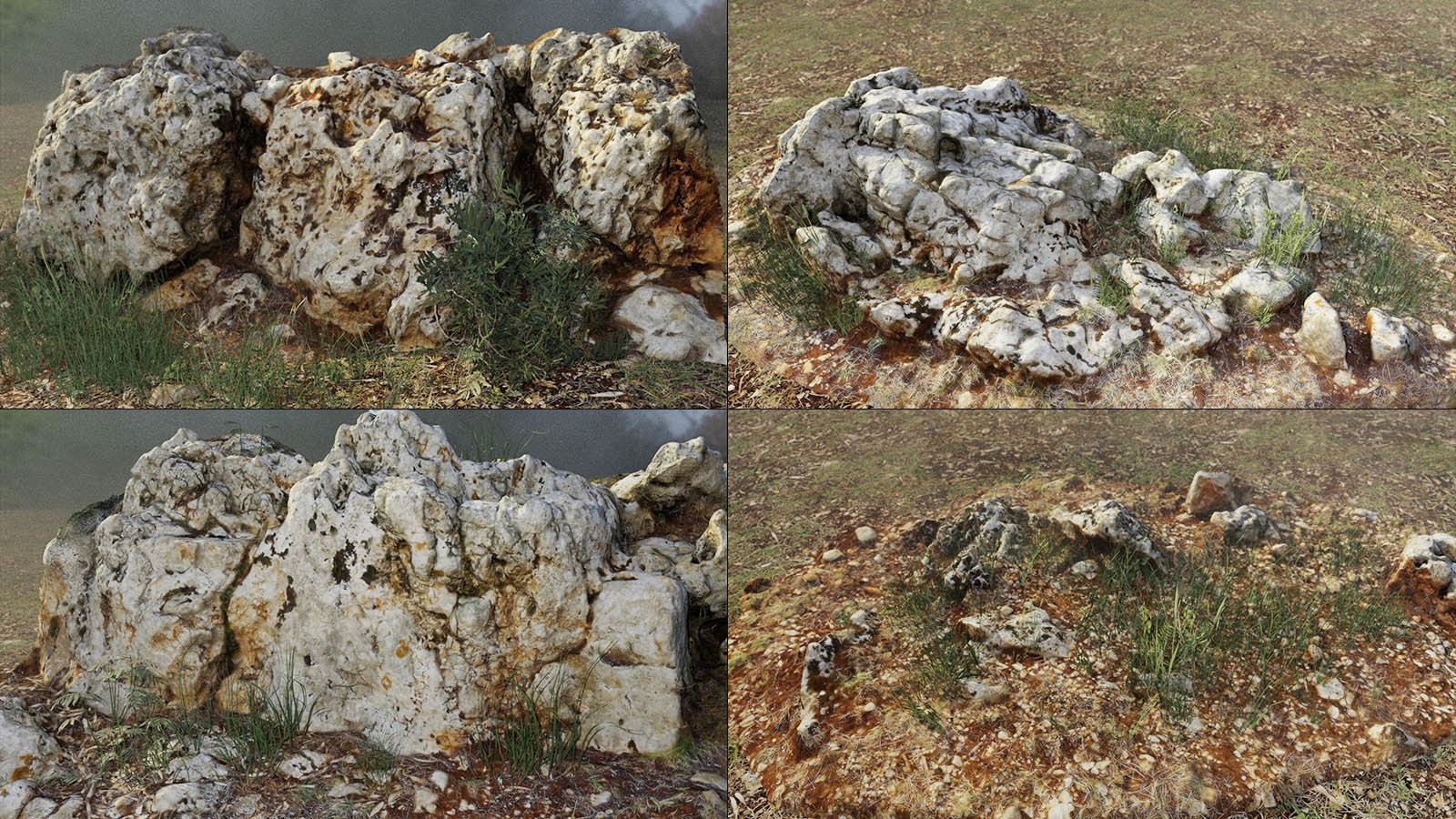 3D Scenery: Kokkinos Red Rocks by N/A