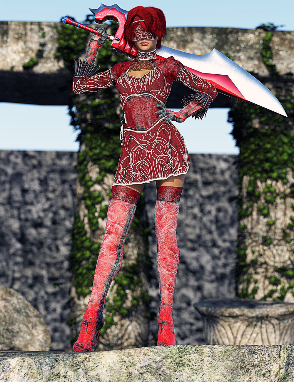 Blind Slayer Outfit Expansion by N/A