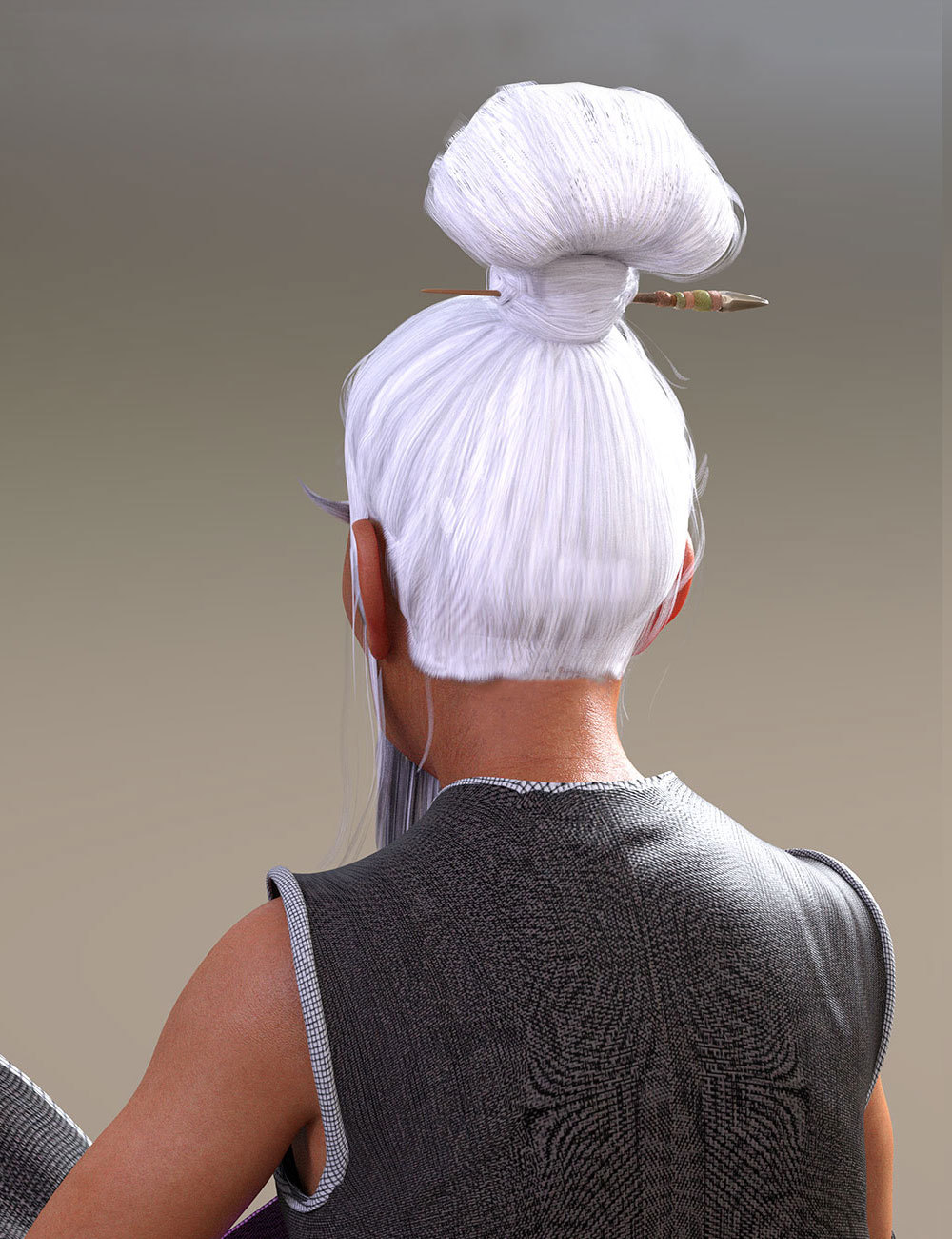 Sifu: Kung Fu Master Hair  for G8M by N/A