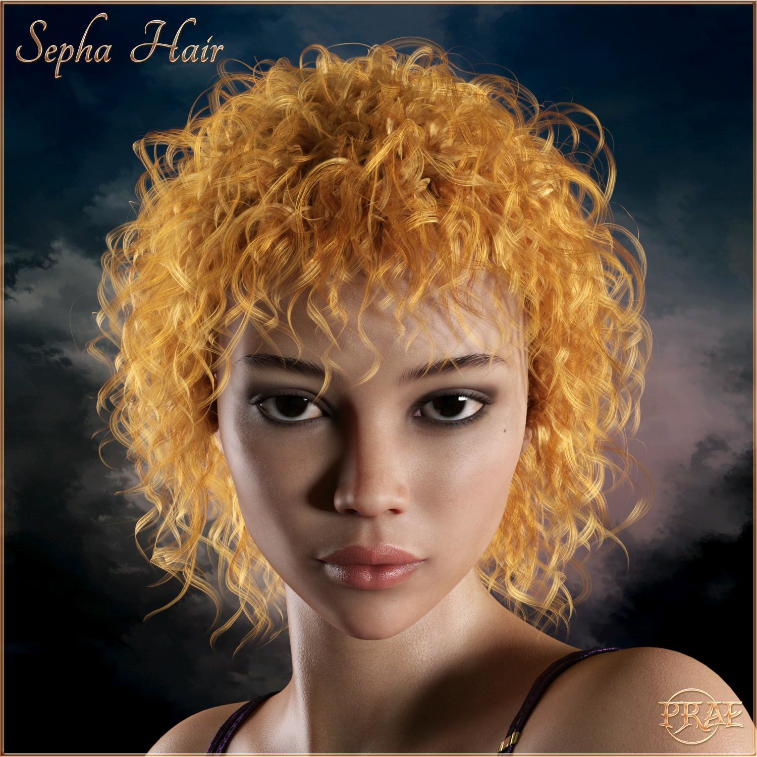 Prae-Sepha Hair G3G8 Daz by N/A