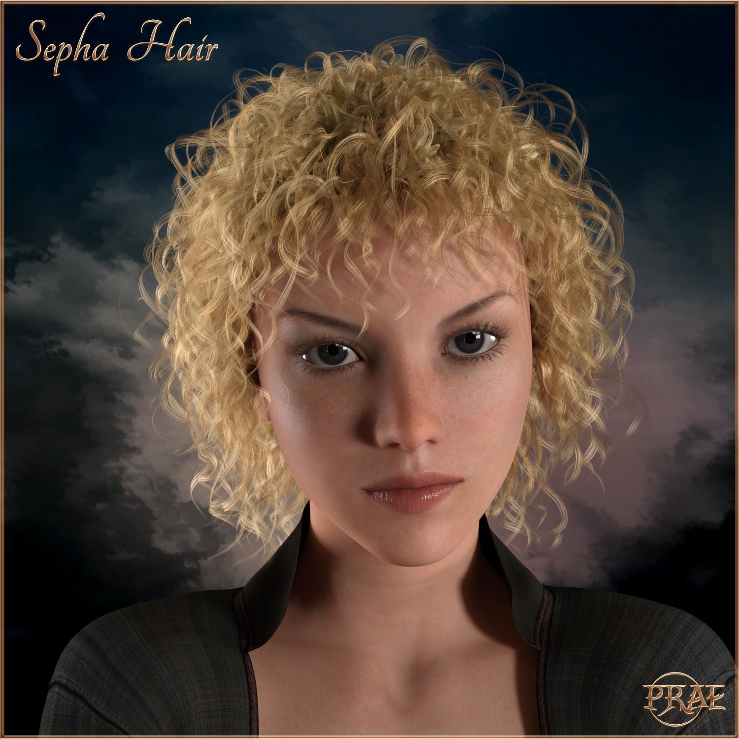 Prae-Sepha Hair G3G8 Daz by N/A