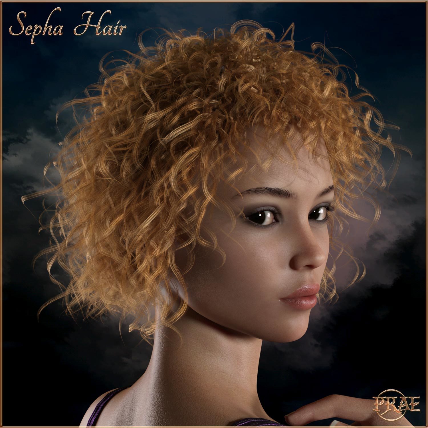 Prae-Sepha Hair G3G8 Daz by N/A