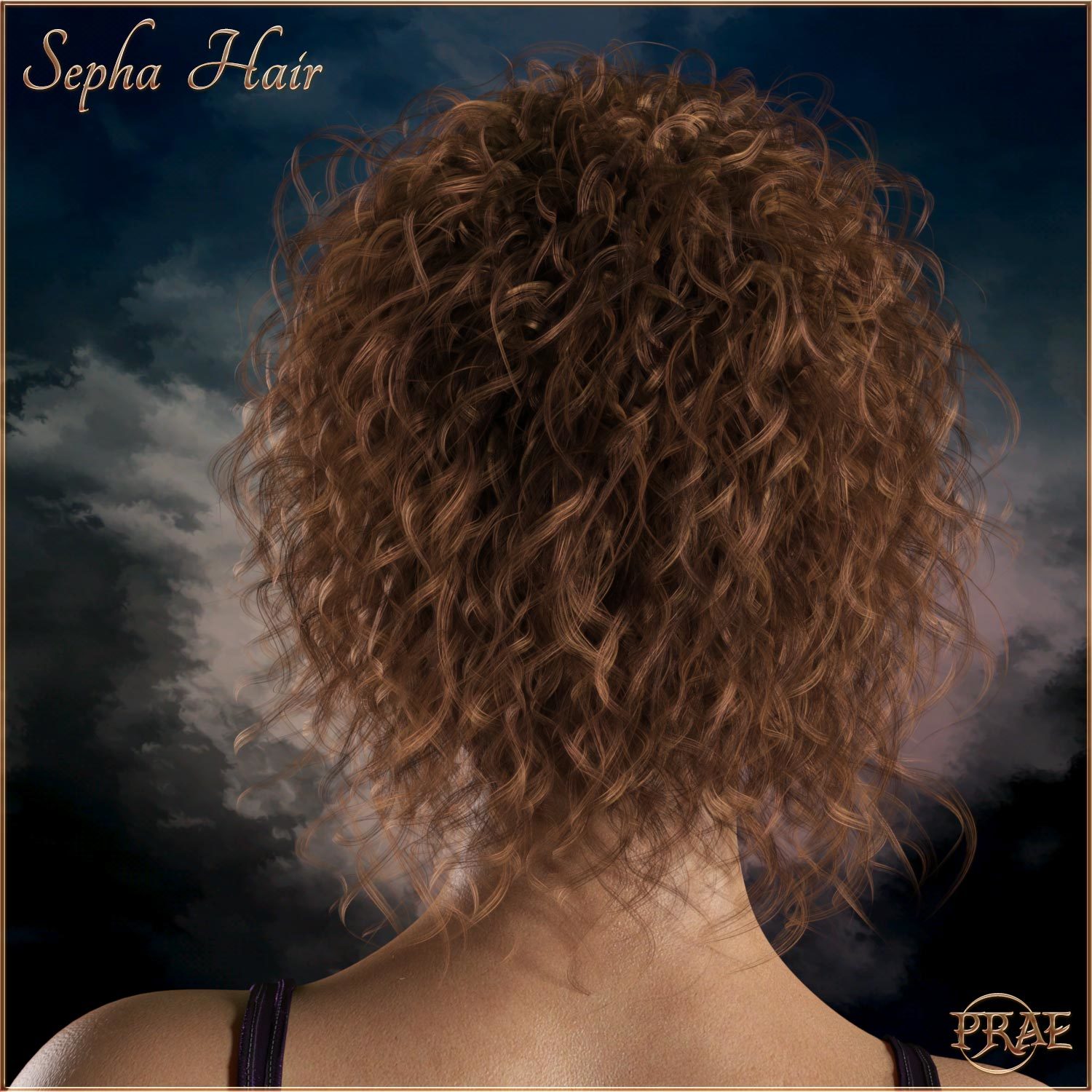 Prae-Sepha Hair G3G8 Daz by N/A