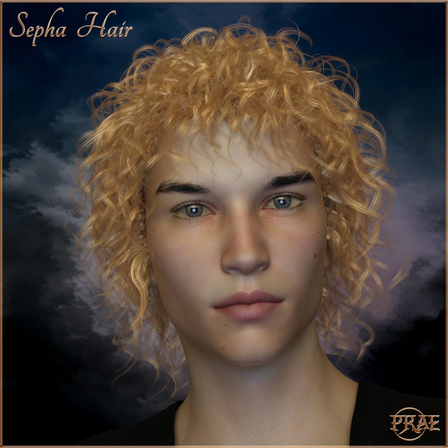 Prae-Sepha Hair G3G8 Daz by N/A