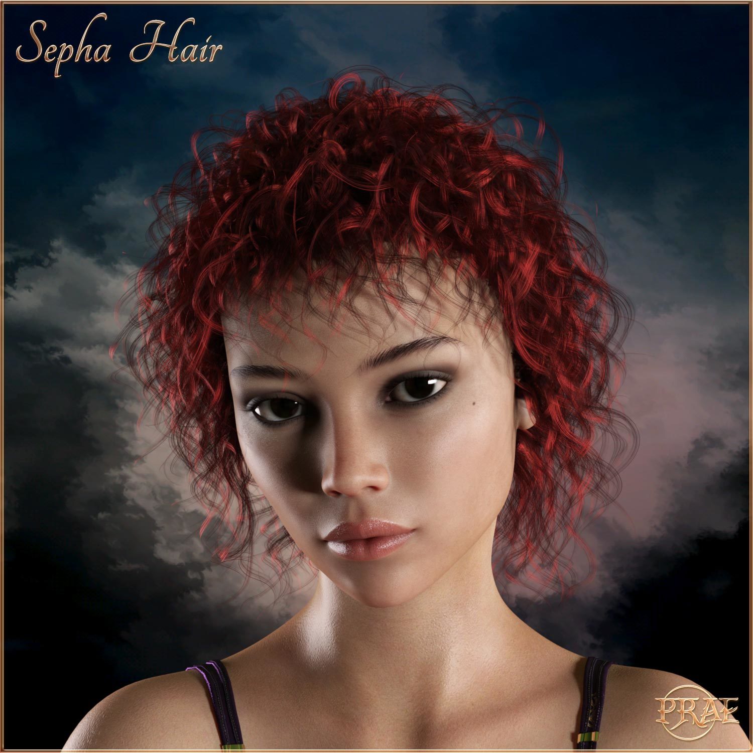 Prae-Sepha Hair G3G8 Daz by N/A