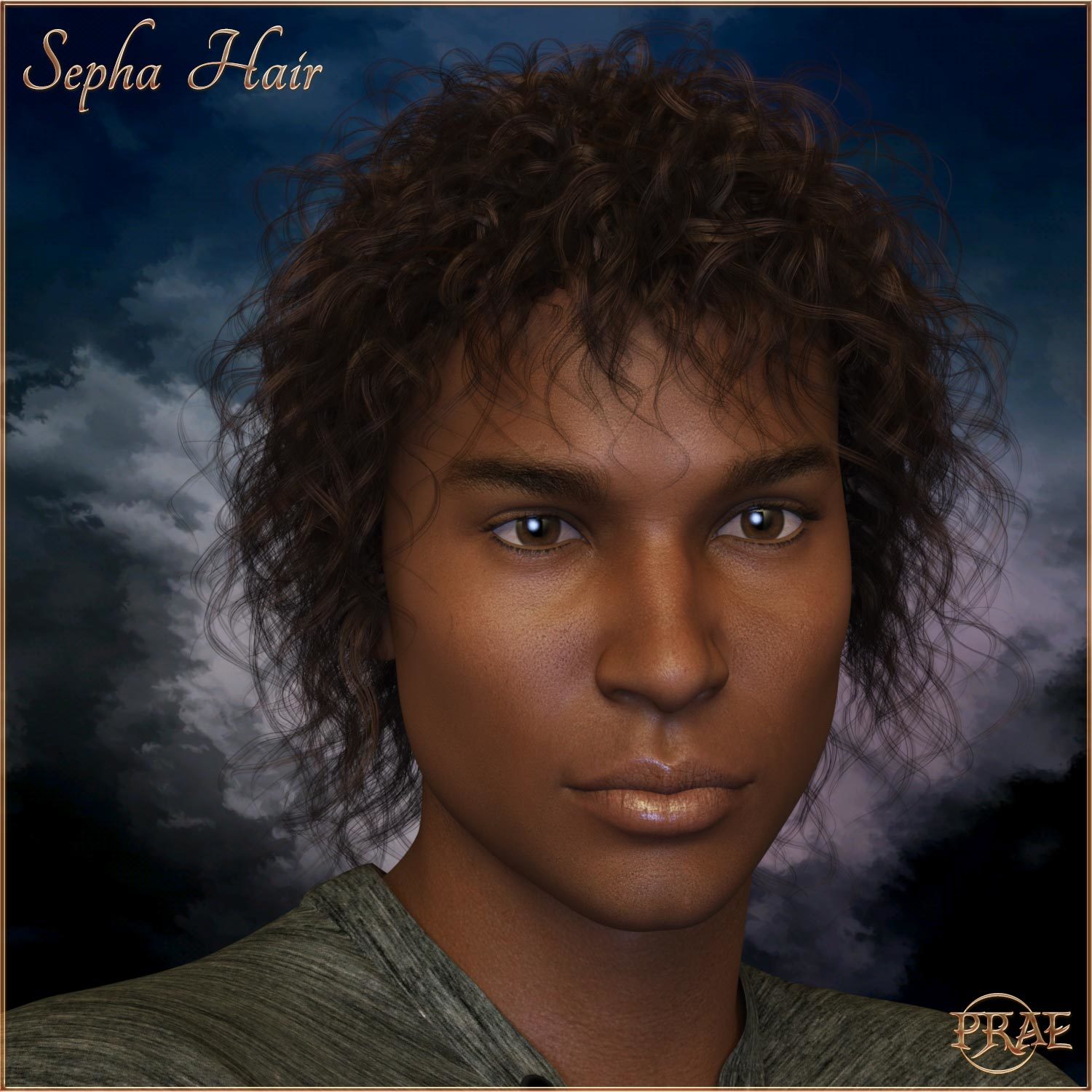 Prae-Sepha Hair G3G8 Daz by N/A