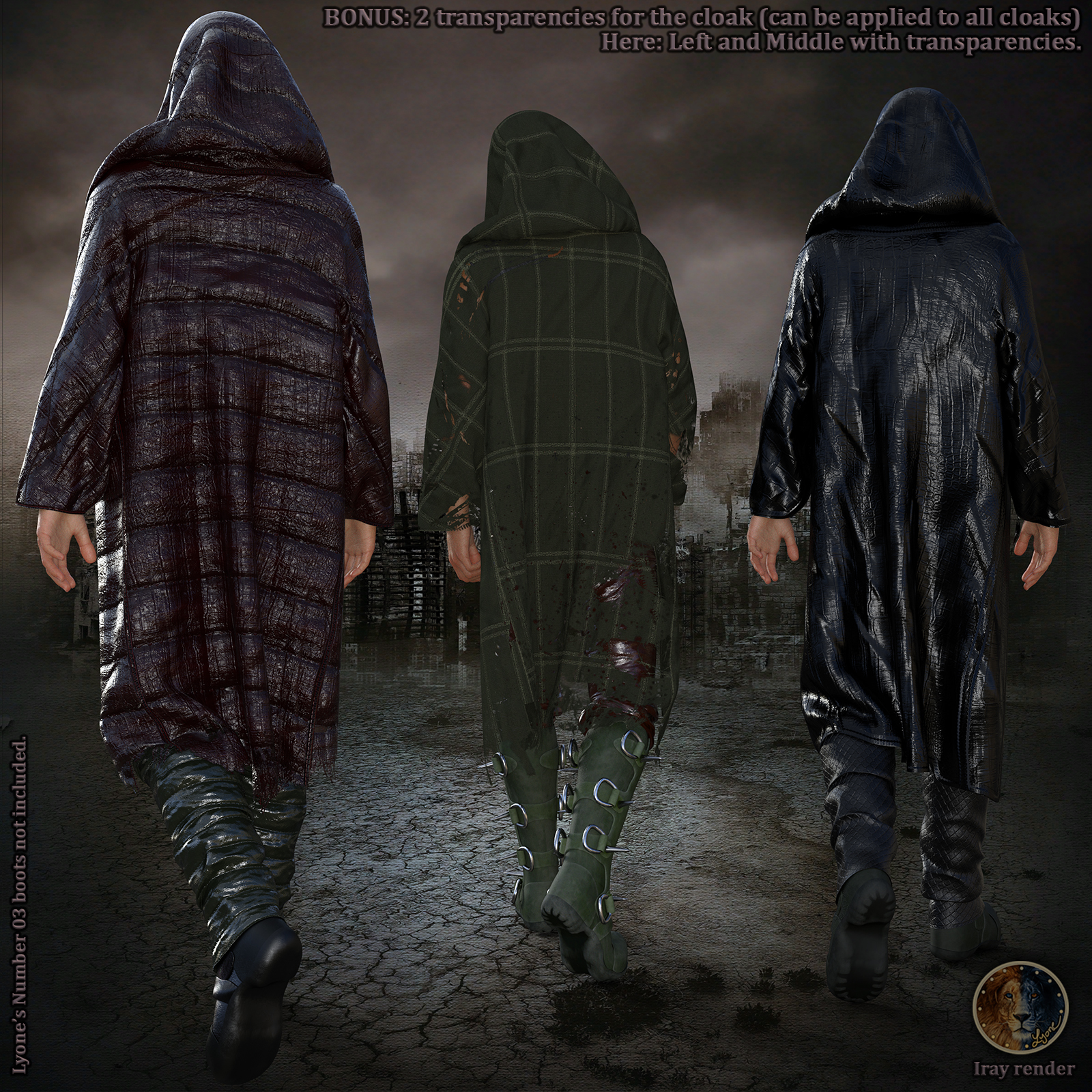 Texture Addon 1_Iray for Lyones dForce Number 04 by N/A