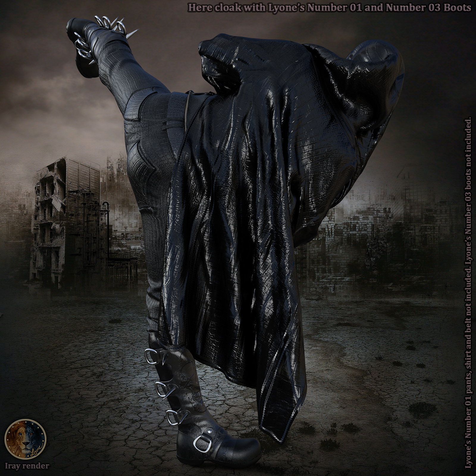 Texture Addon 1_Iray for Lyones dForce Number 04 by N/A