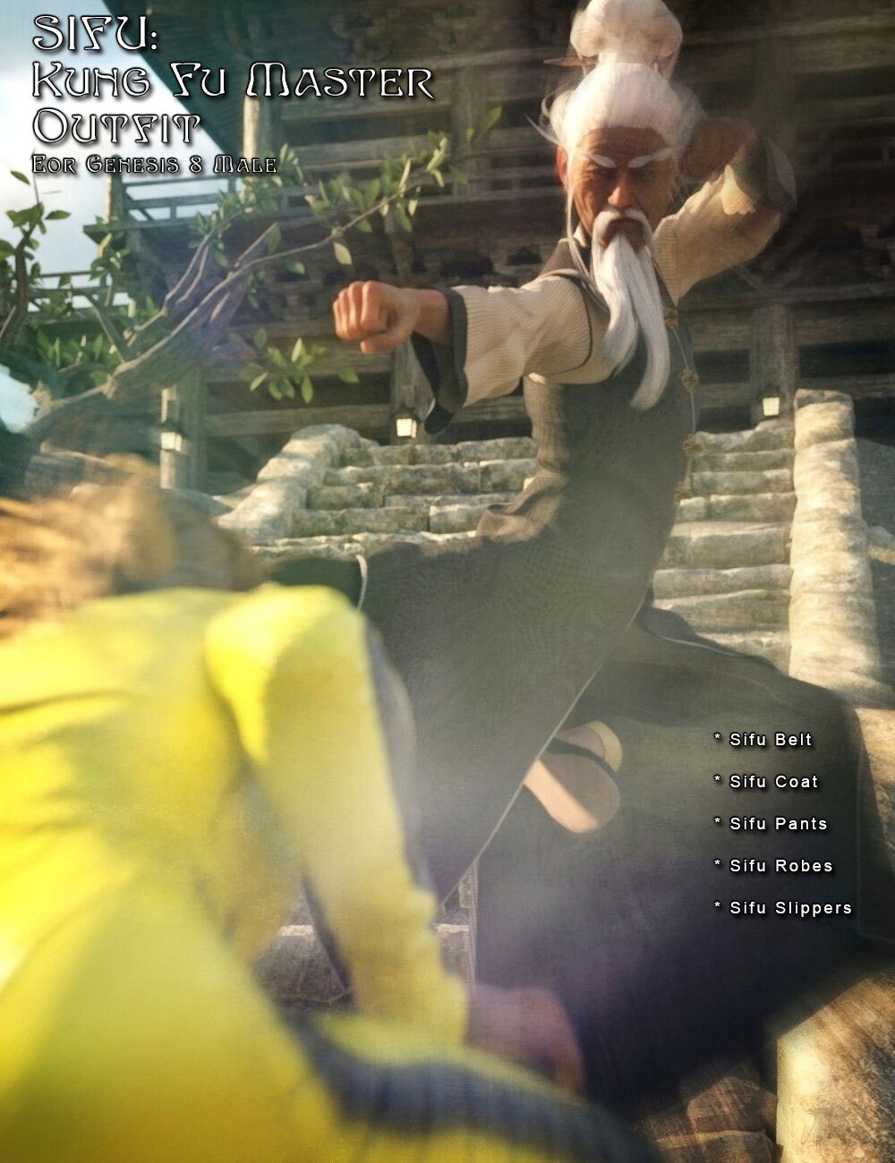 Sifu: Kung Fu Master Outfit for G8M by N/A