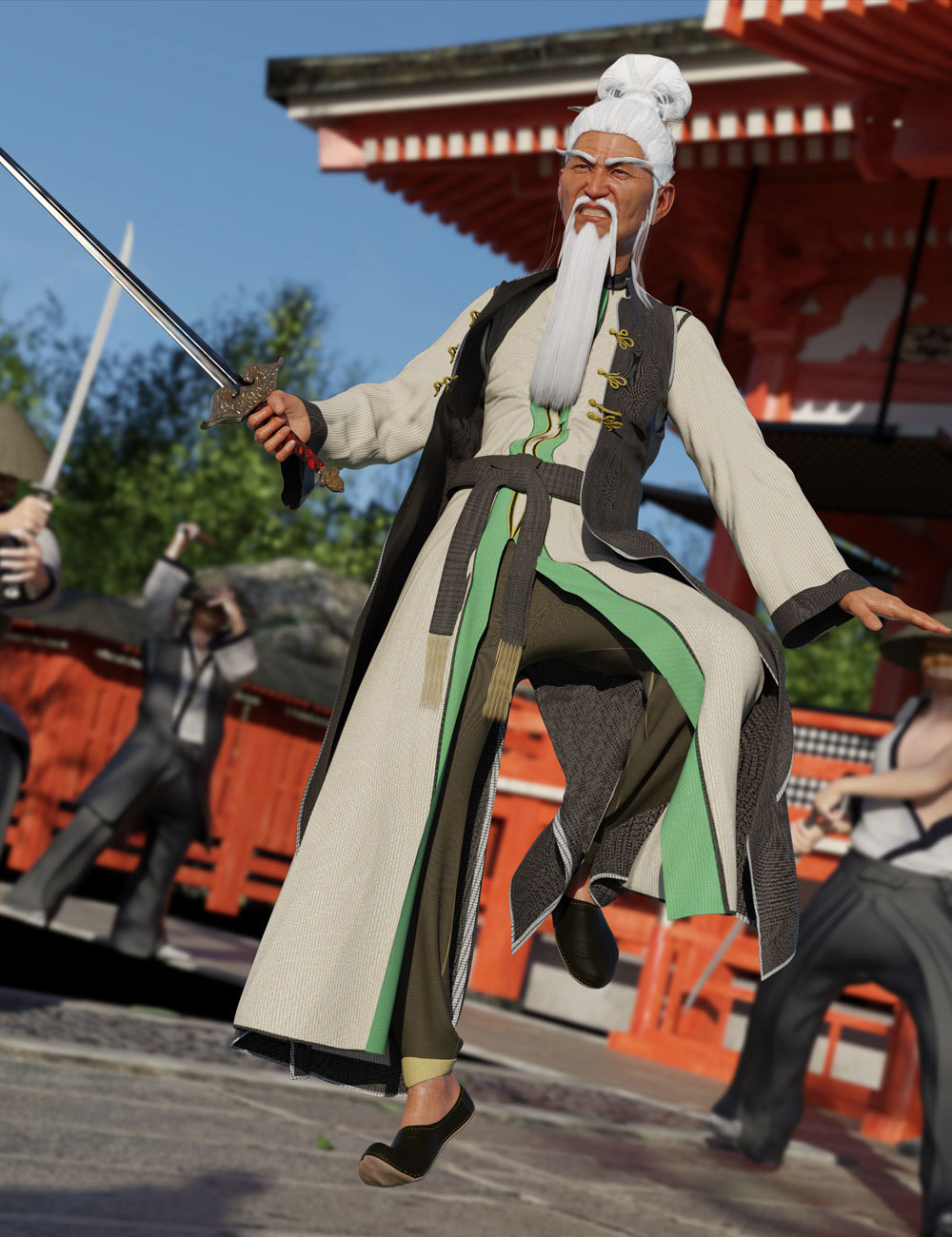 Sifu: Kung Fu Master Outfit for G8M by N/A