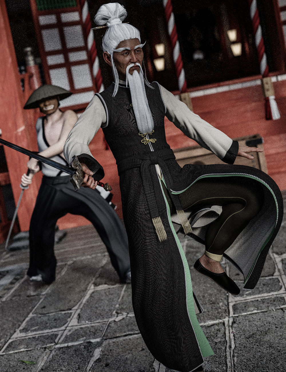 Sifu: Kung Fu Master Outfit for G8M by N/A