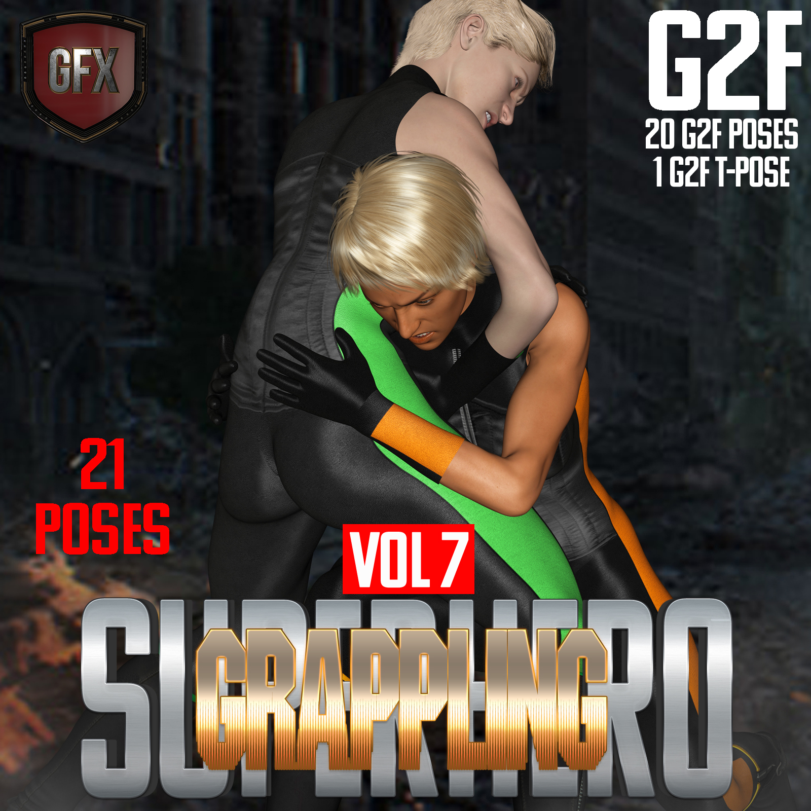 SuperHero Grappling for G2F Volume 7 by N/A