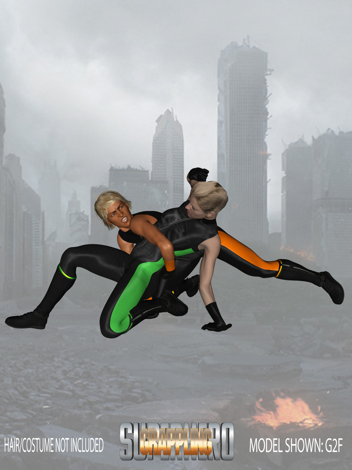 SuperHero Grappling for G2F Volume 7 by N/A