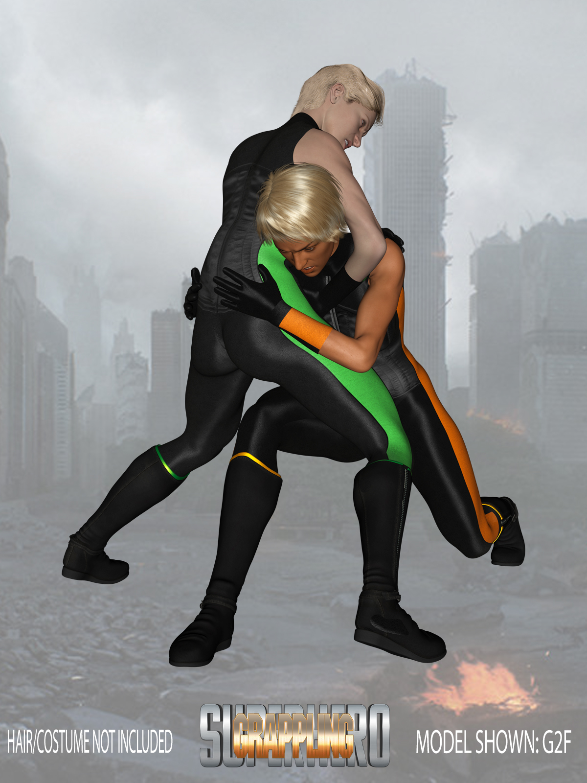 SuperHero Grappling for G2F Volume 7 by N/A