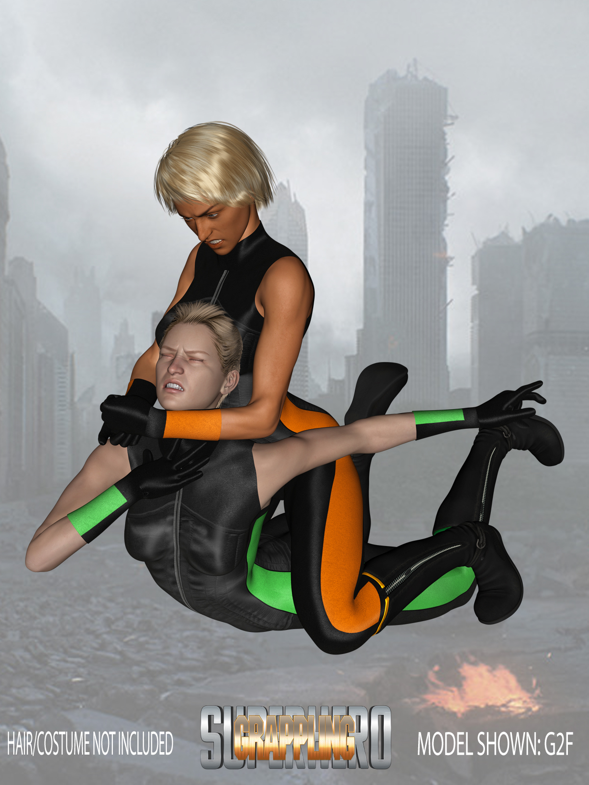 SuperHero Grappling for G2F Volume 7 by N/A