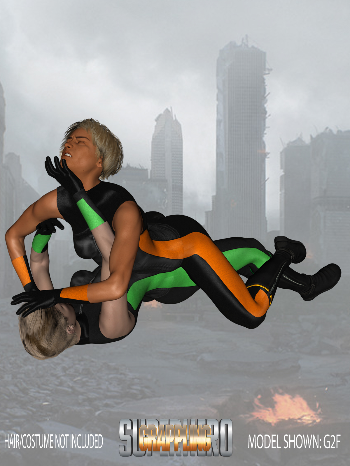 SuperHero Grappling for G2F Volume 7 by N/A