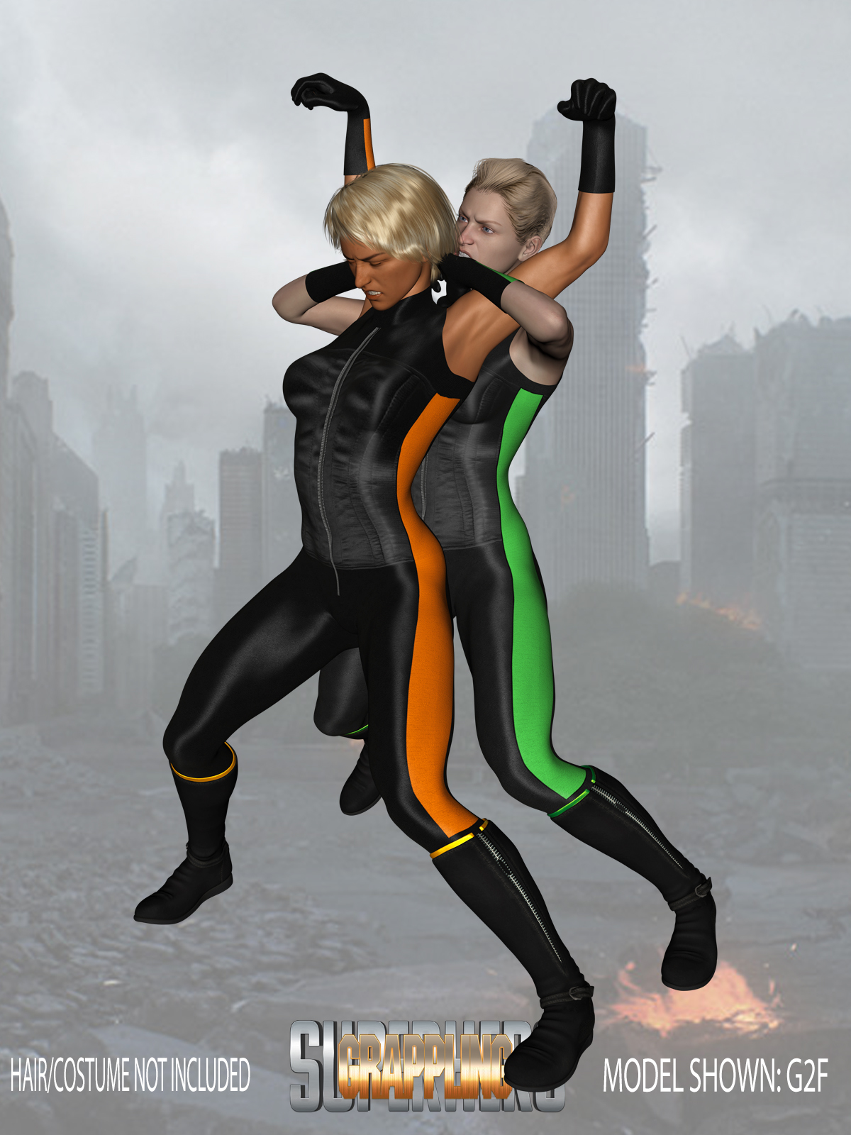 SuperHero Grappling for G2F Volume 7 by N/A