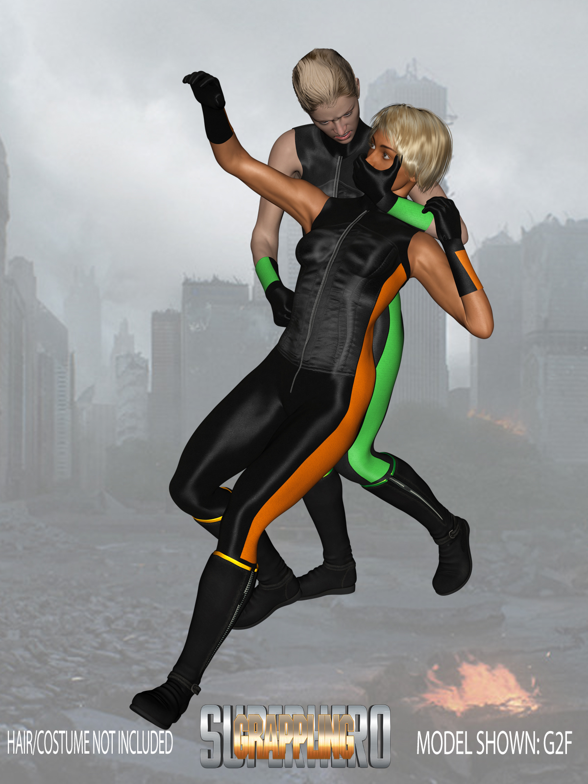 SuperHero Grappling for G2F Volume 7 by N/A