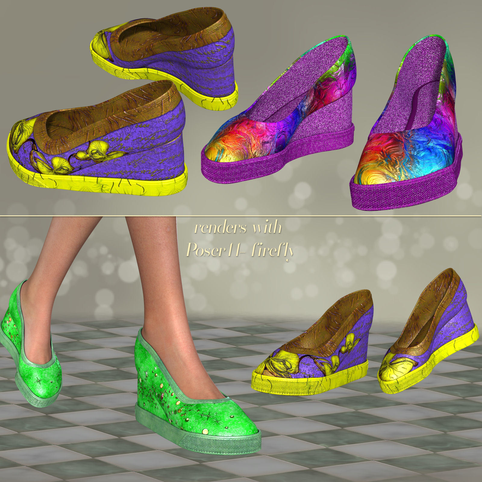 DA-Femenin for Anabela Shoes for La Femme by N/A