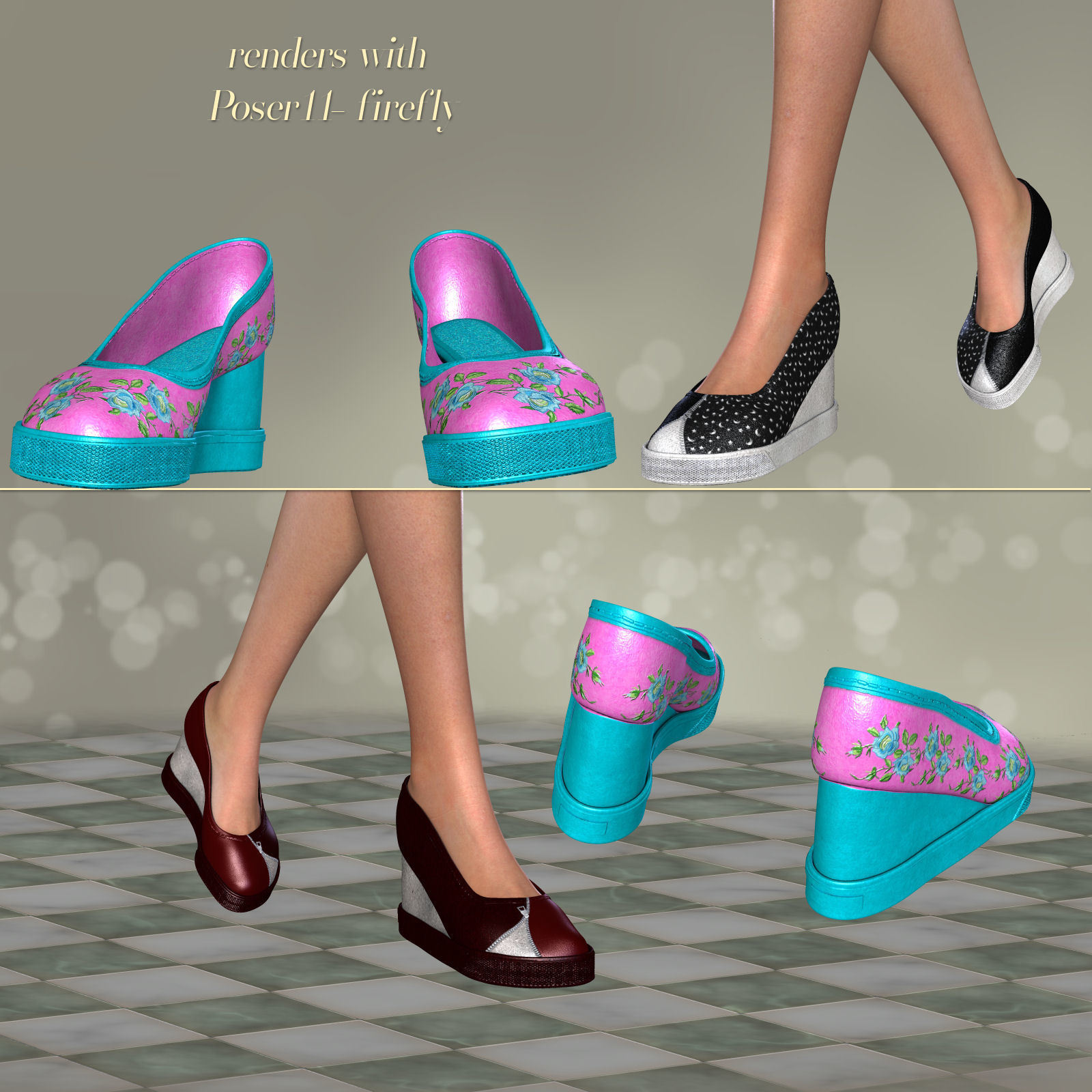 DA-Femenin for Anabela Shoes for La Femme by N/A
